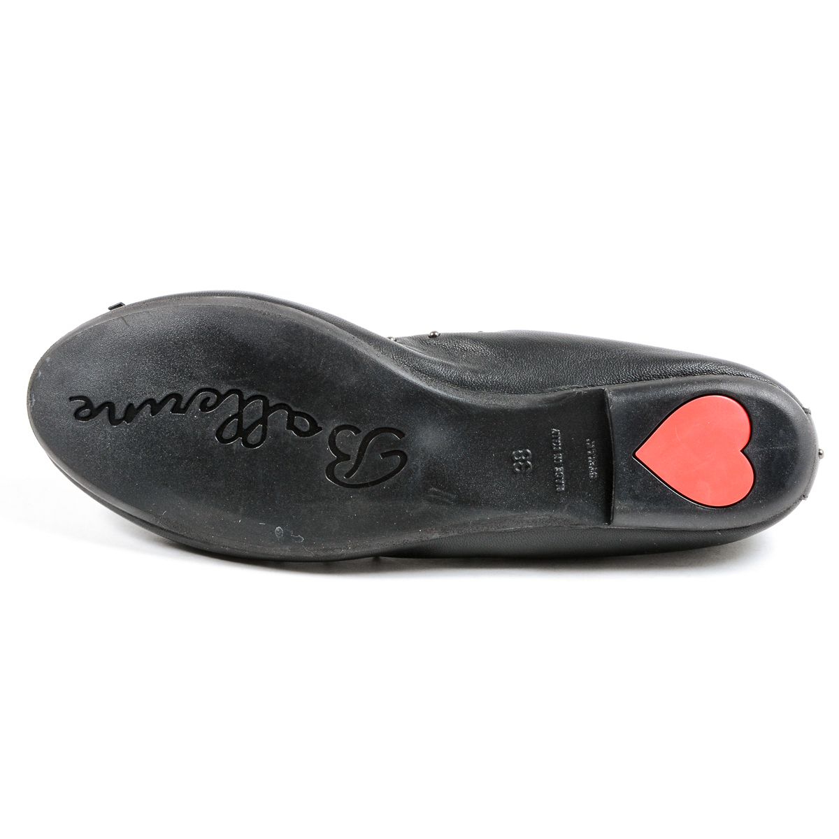 Andrew Charles Womens Soft Ballerina Black ALICIA
