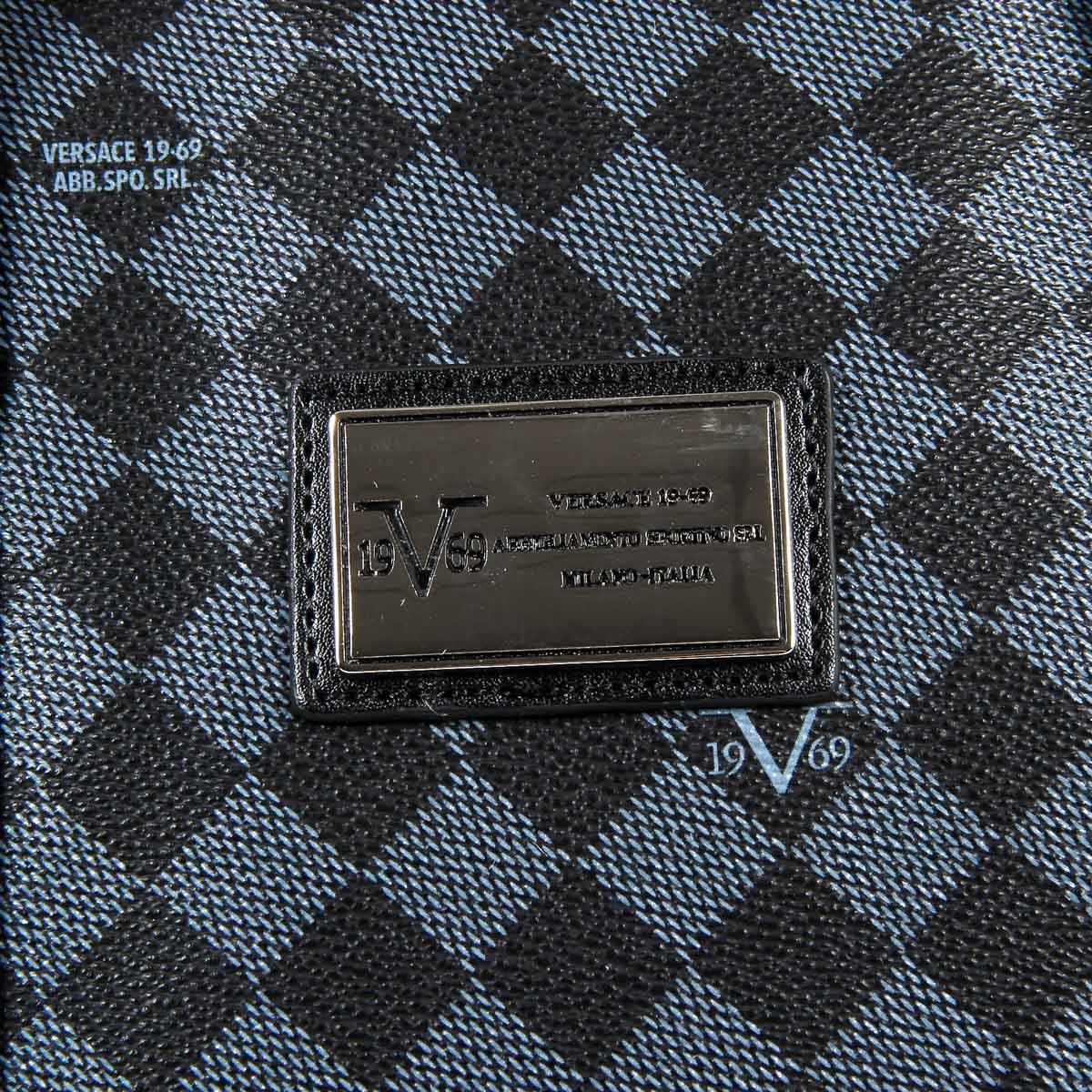 Bolso deportivo para hombre V 1969 Italia V1969018 GRIS NEGRO