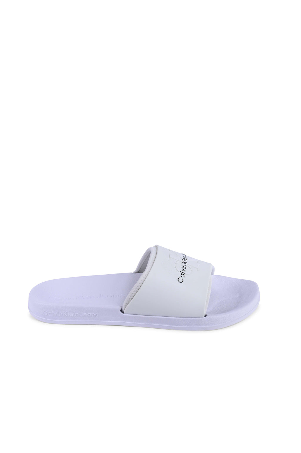 Chanclas Calvin Klein para hombre blancas YM0YM00361YBR