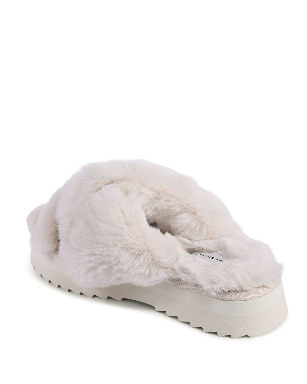Pantuflas Tommy Hilfiger para mujer blancas FW0FW07330YBH