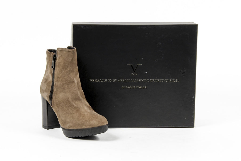 V 1969 Italia Botines para mujer S04 CAMOSCIO TAUPE