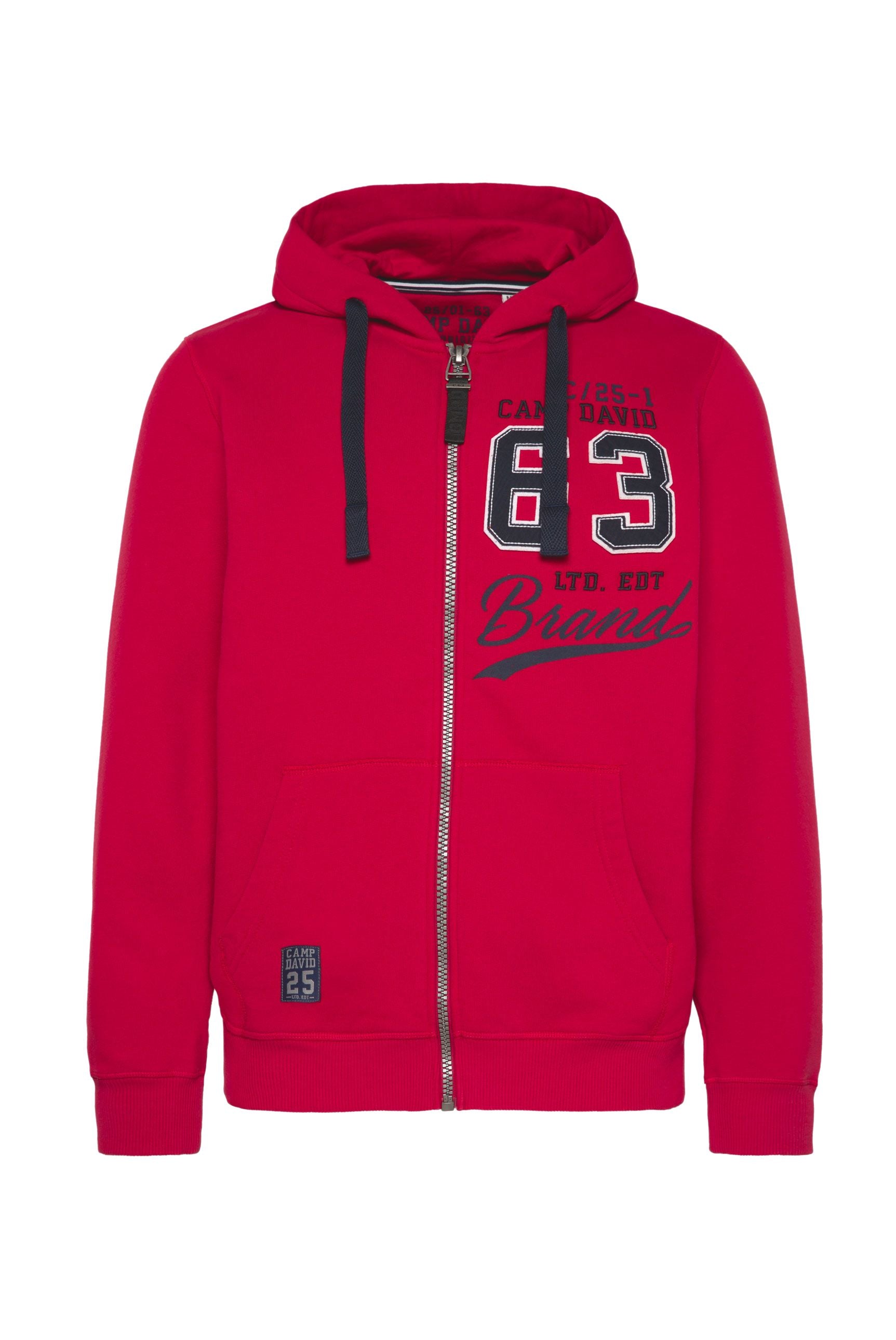 Chaqueta deportiva con capucha para hombre Camp David