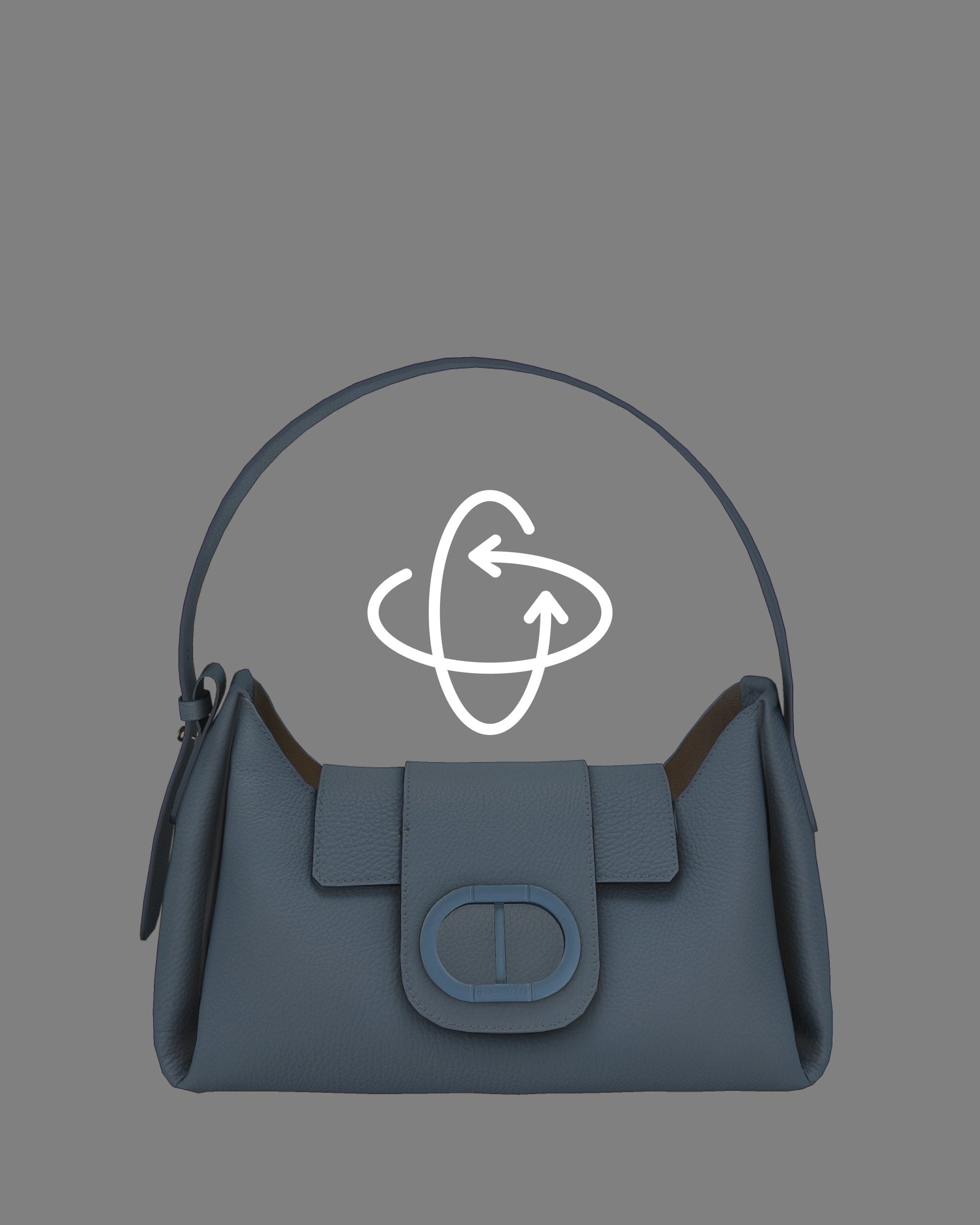 Bolso de hombro San Marino - Azul cielo