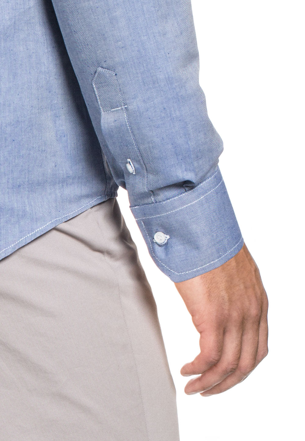 Camisa clásica moderna de corte V 1969 Italia para hombre 377 ART. 01