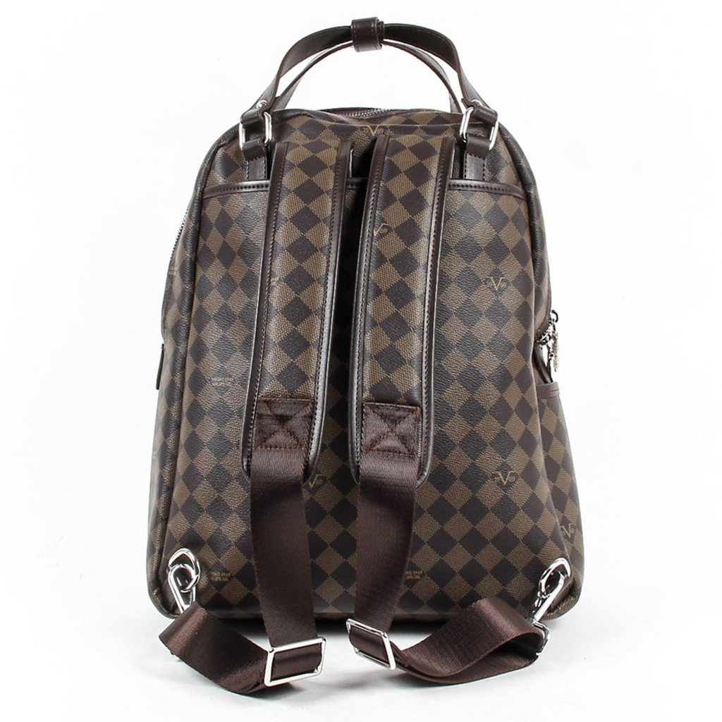 Mochila de moda para hombre V 1969 Italia V1969016 CAFÉ CAFÉ