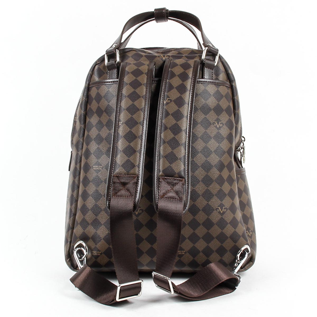 Mochila de moda para hombre V 1969 Italia V1969016 CAFÉ CAFÉ