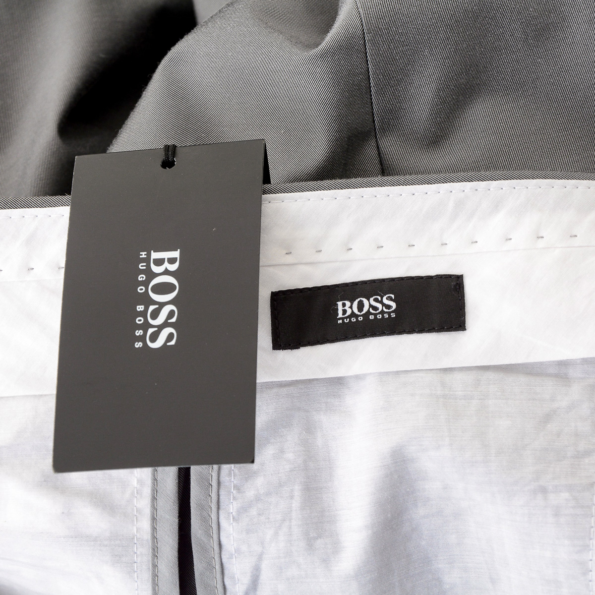 Pantalones Hugo Boss para hombre gris claro BL SHAKE