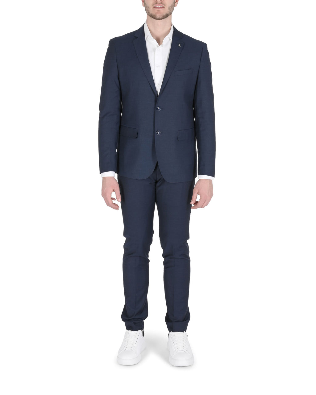19V69 Italia Traje de hombre KENT AZUL MARINO