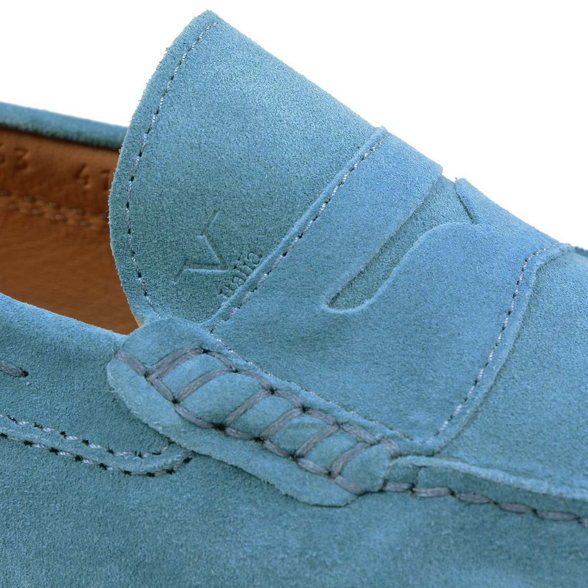 V 1969 Italia Mens Loafer Blue STEWART