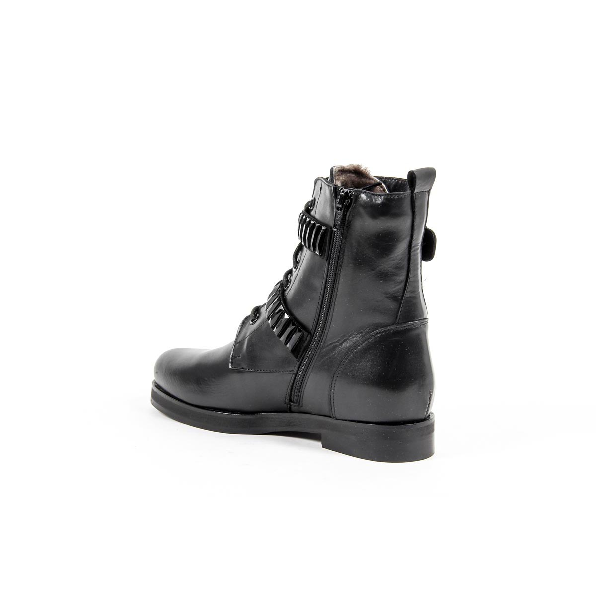 Bota corta para mujer V 1969 Italia B2332 SHEA VIT NERO CAM NERO