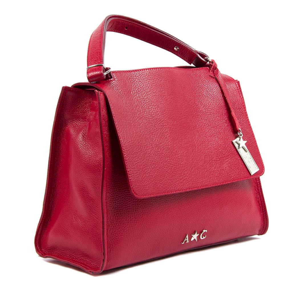 Bolso de mano para mujer Andrew Charles rojo GIADA