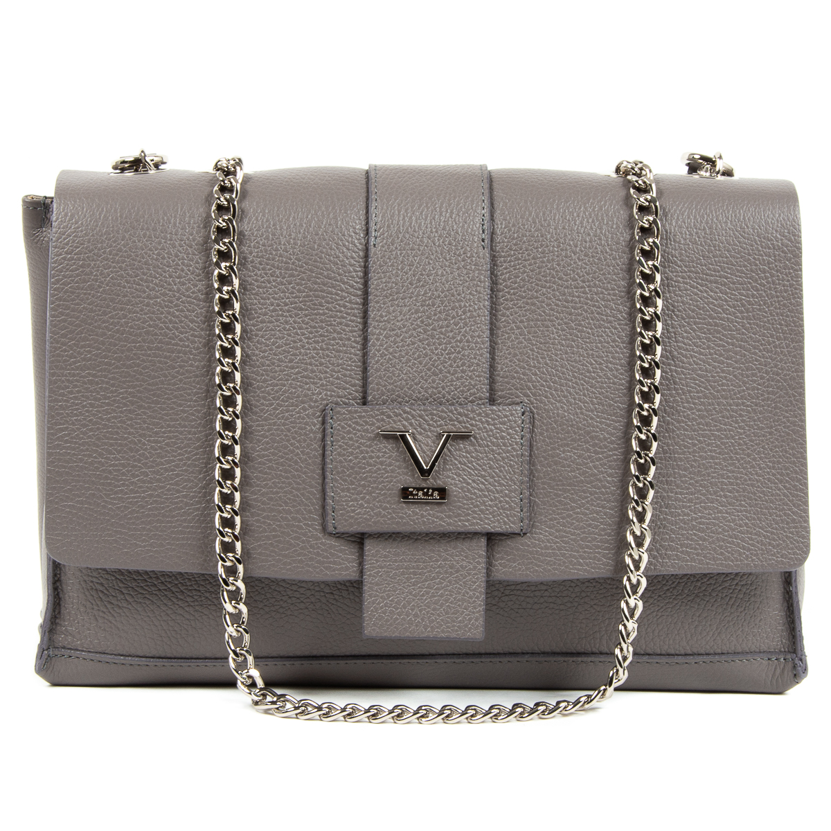 V 1969 Italia Womens Handbag Grey ELLY