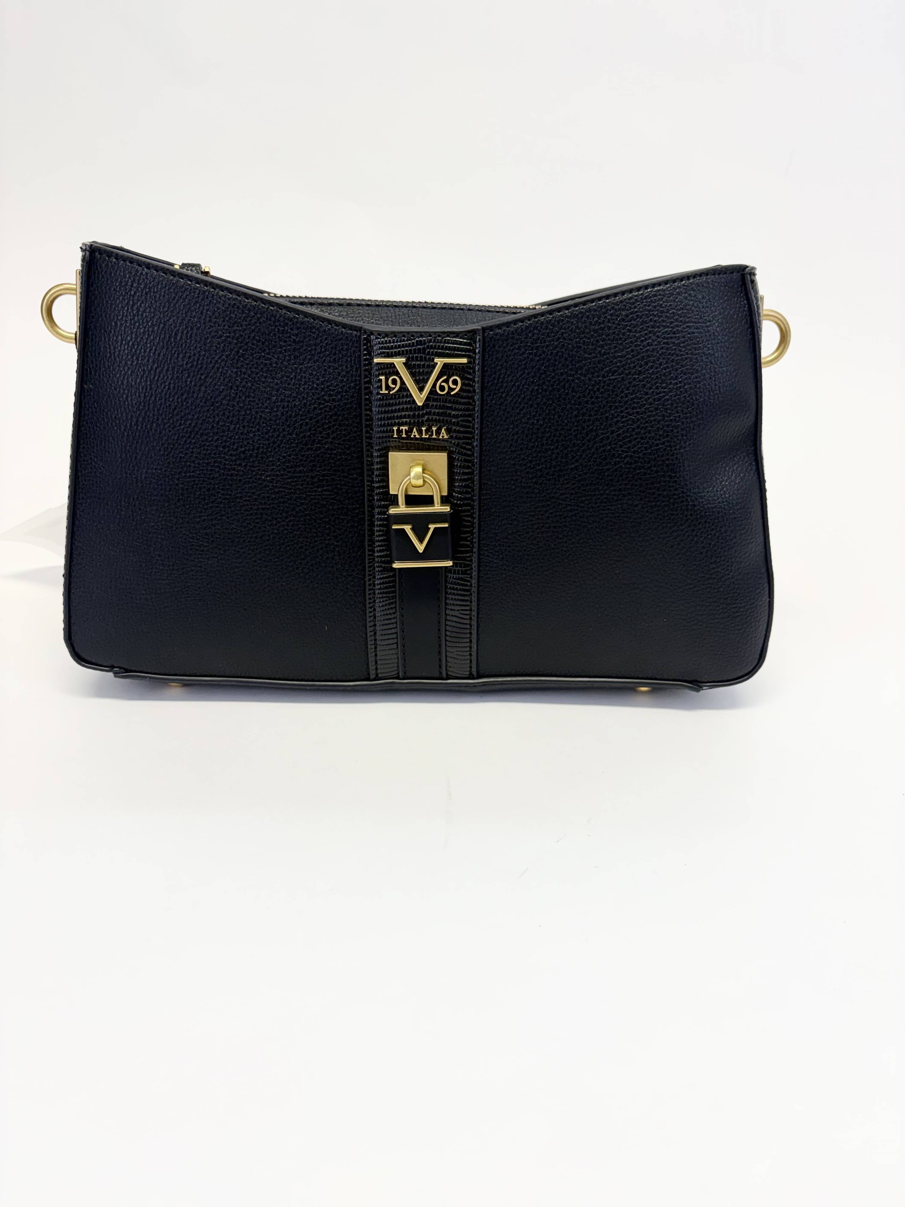 V Italia Womens Bag W24WBAG22 BLACK