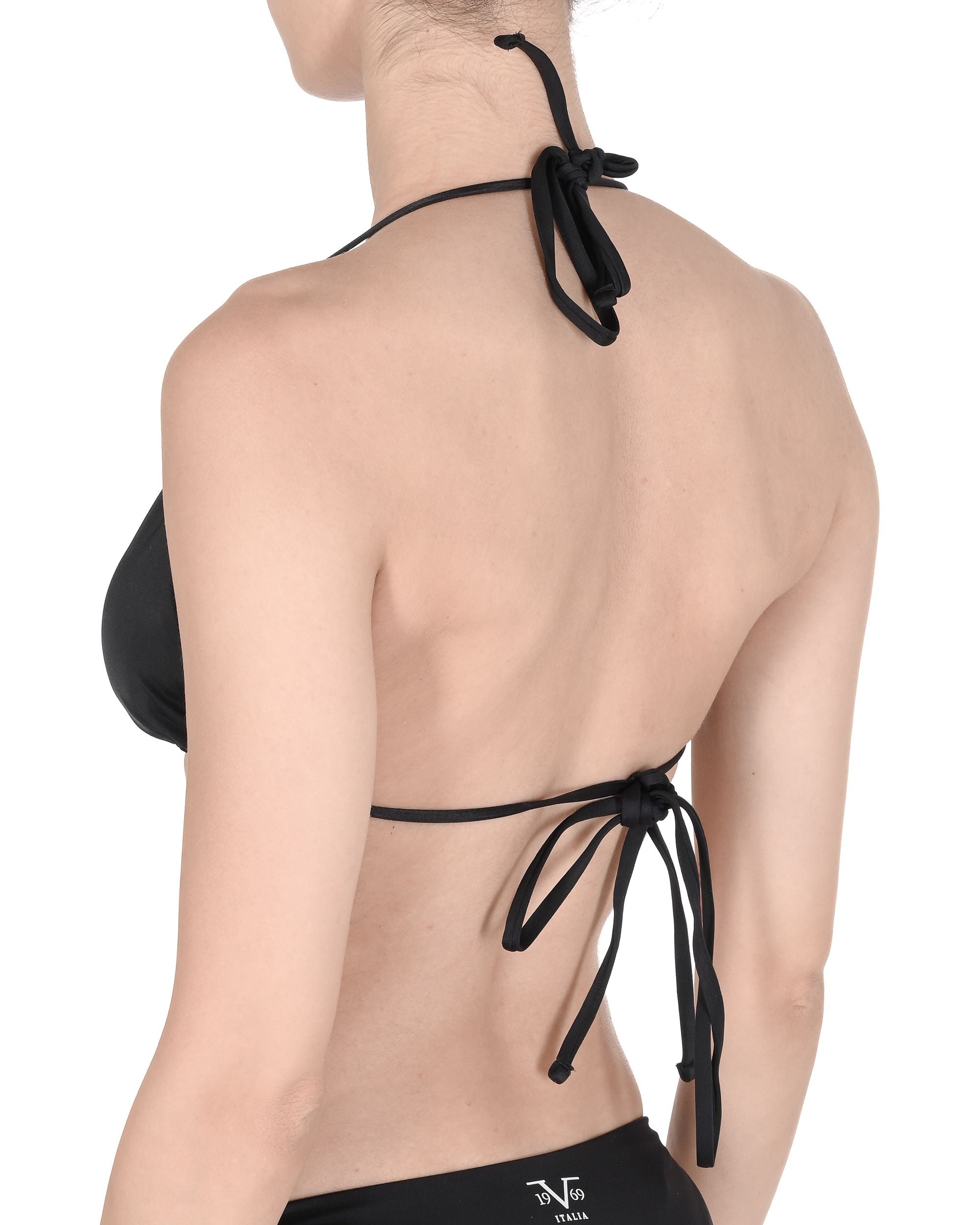 19V69 Italia Womens Swimwear Top VSC1WTP02 BLACK