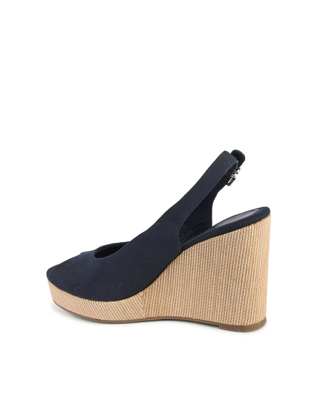Tommy Hilfiger - Sandalias de cuña para mujer, color azul, FW0FW04789DW5