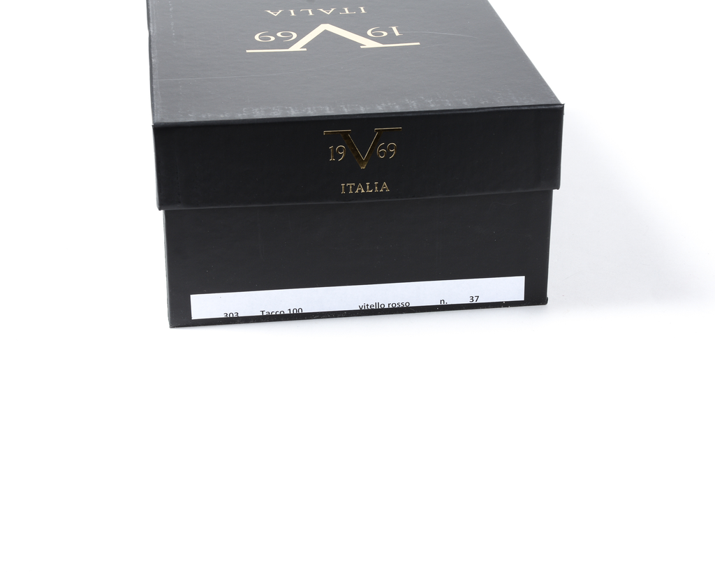 19V69 Italia Salón Mujer Punta Abierta Rojo 303 VITELLO ROSSO