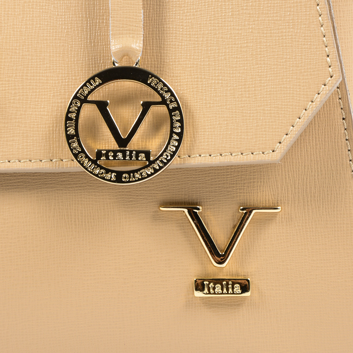 V 1969 Italia Womens Handbag Beige FENIX