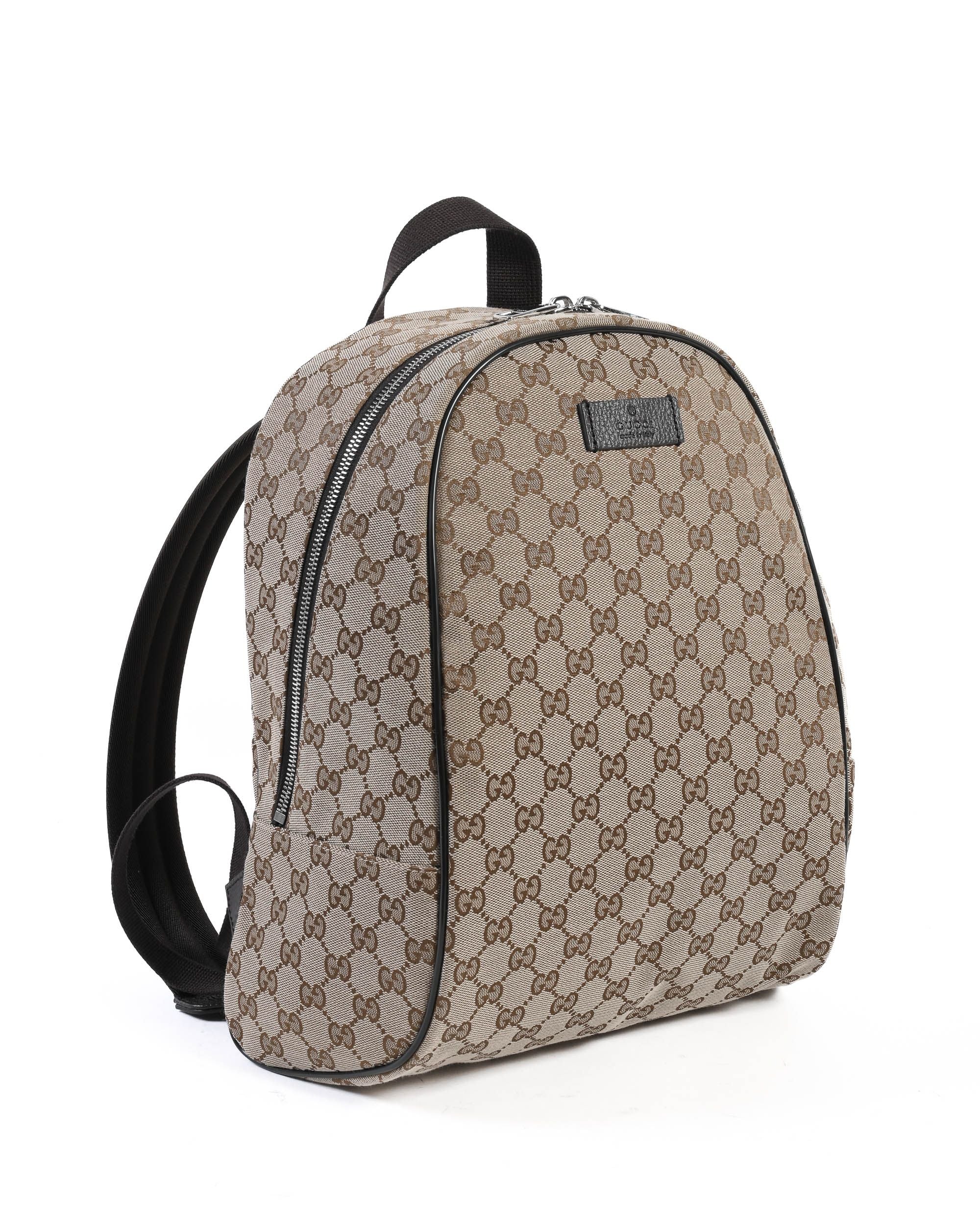Gucci GG monogram backpack beige brown