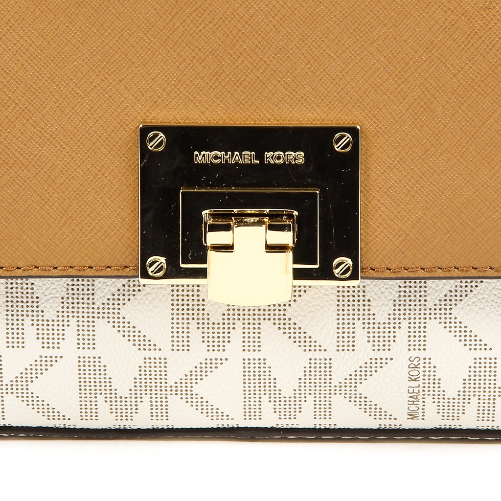 Michael Kors Womens Handbag TINA 35T7GT4F2B VANILLA ACRN