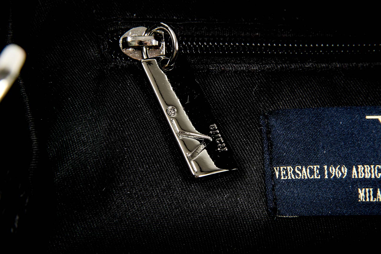 Bolso de mano para mujer V 1969 Italia V012 S NEGRO