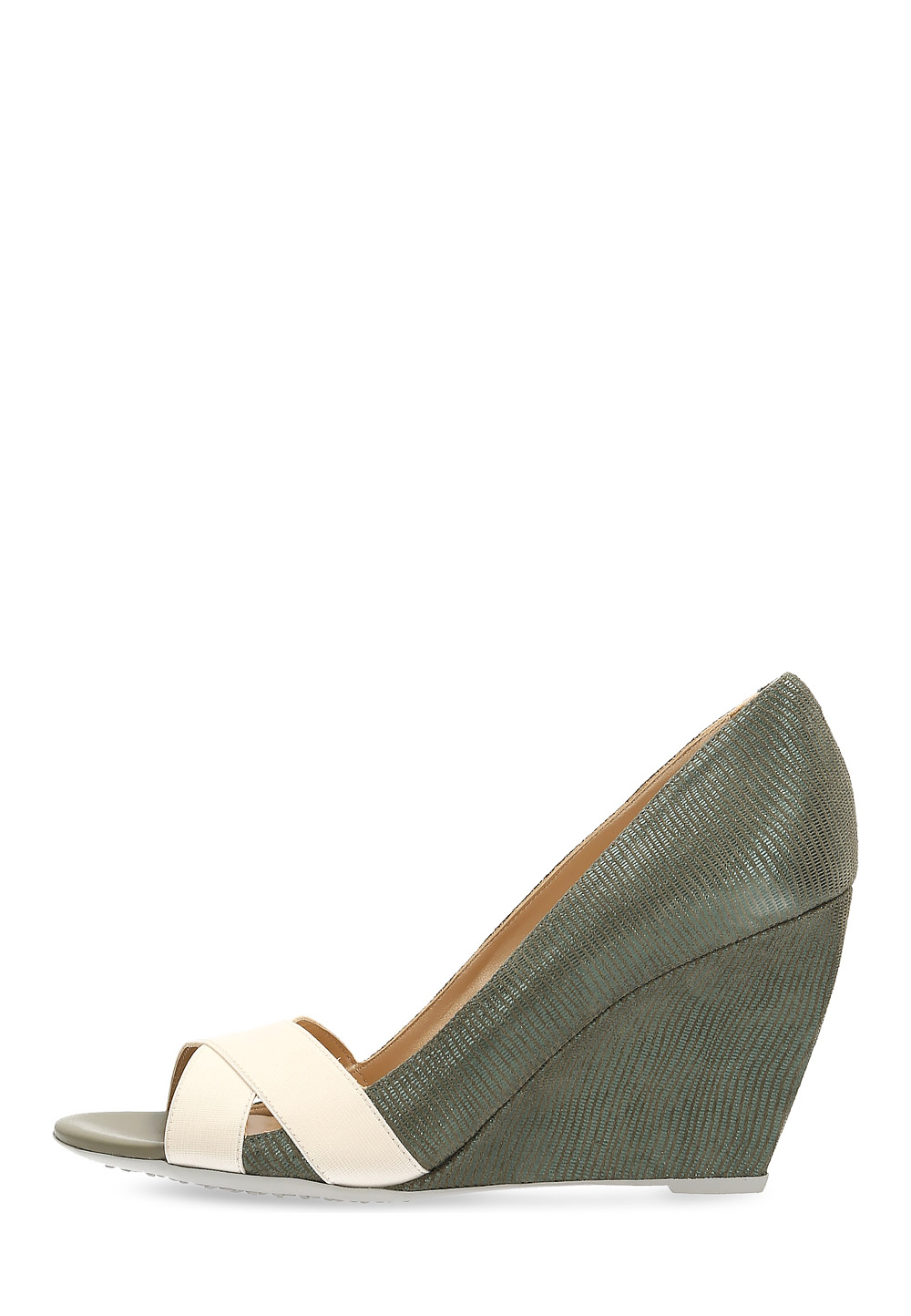 Sandalia Hogan para mujer verde HXW2270M9405HWV616