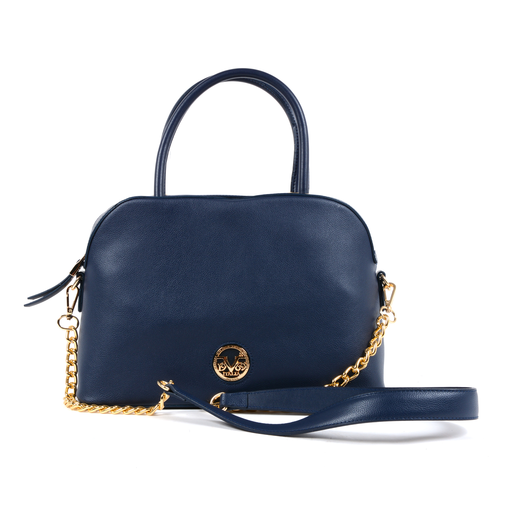 V 1969 Italia Womens Handbag Dark Blue TALLIN