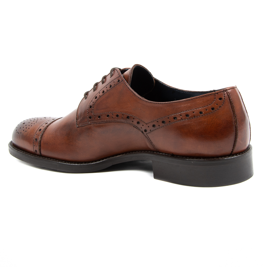 V 1969 Italia - Zapato brogue para hombre, color marrón LUKE