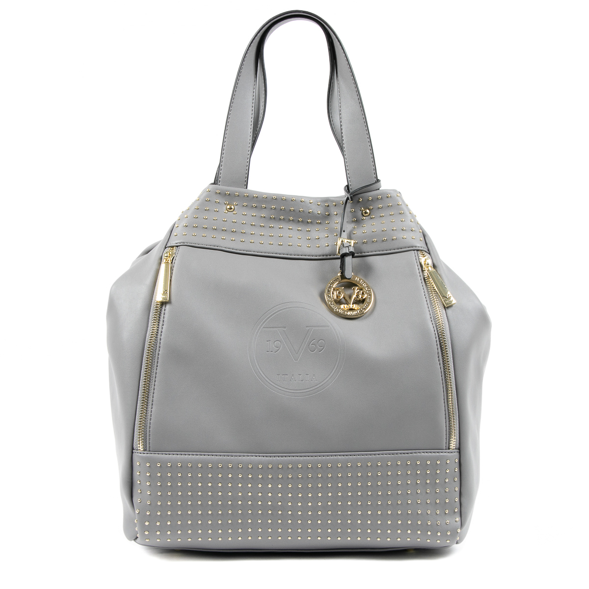 Bolso de mano para mujer V 1969 Italia gris OLIVIA