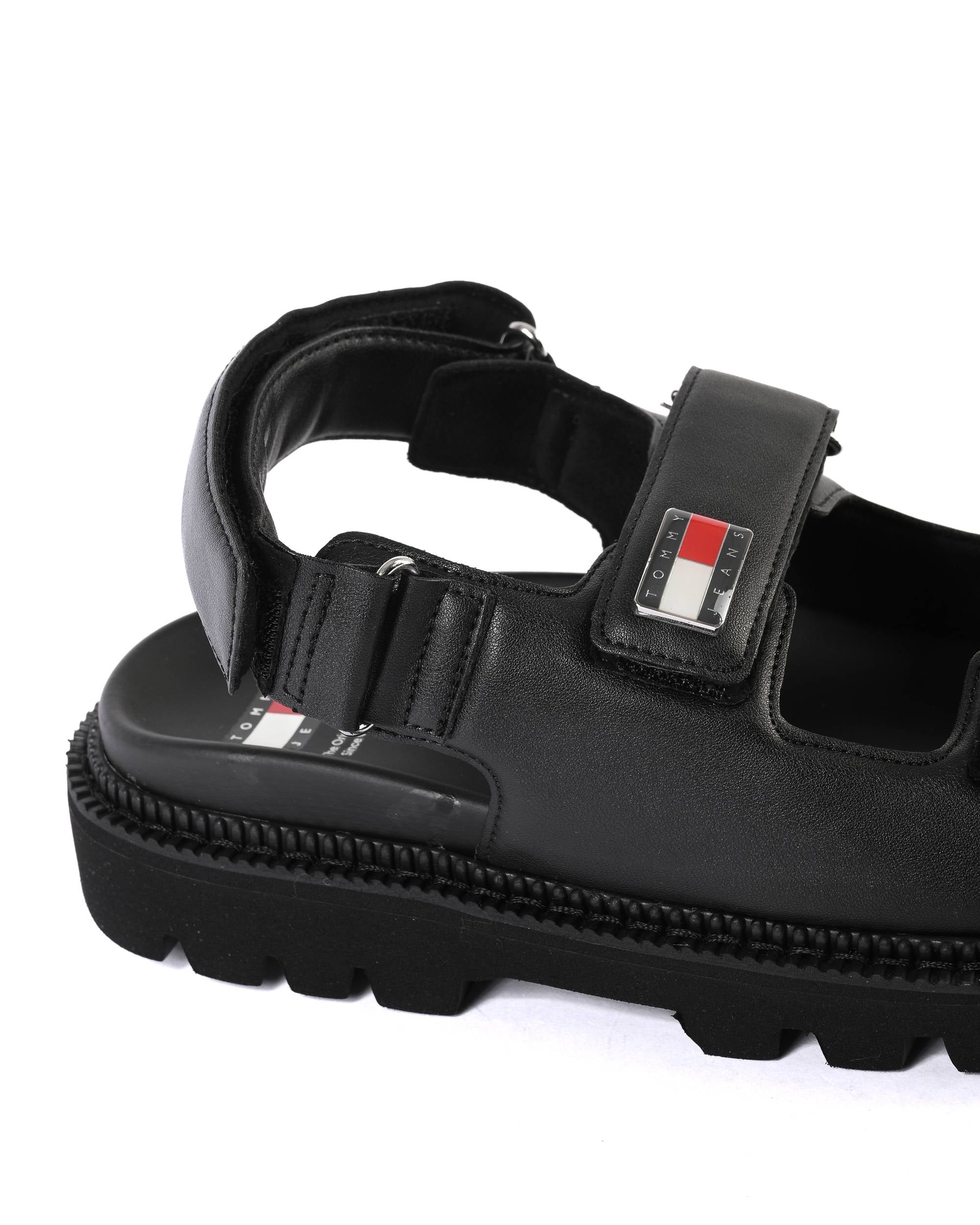 Tommy Hilfiger Womens Sandal Black EN0EN02461BDS