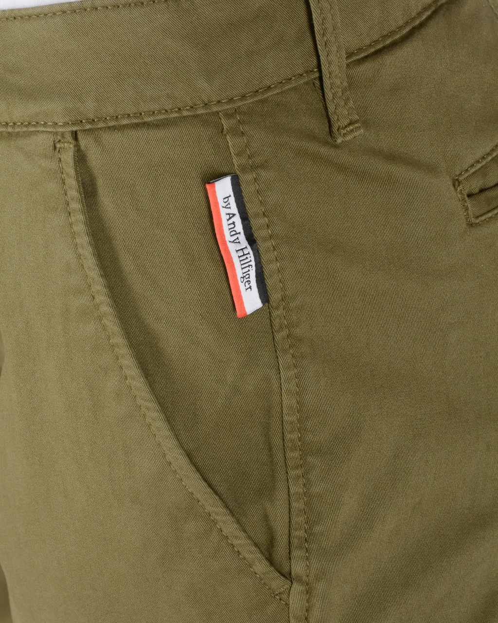 Pantalones de mujer Andrew Charles de corte regular YOKO KAKI