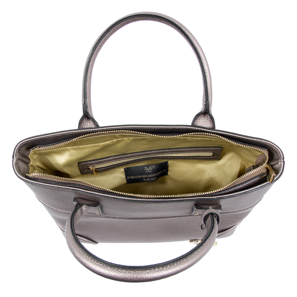 Bolso de mano para mujer V 1969 Italia Gris SOPHIA
