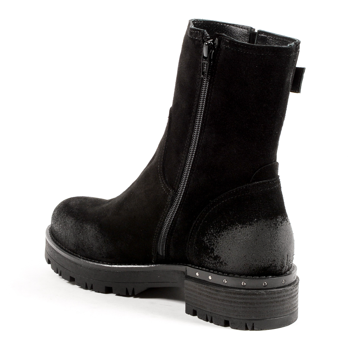 Andrew Charles Womens Short Boot Black BONNIE