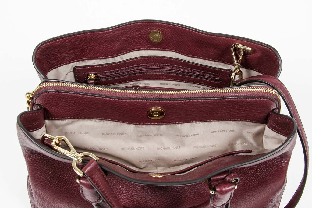 Bolso satchel grande de piel Camille para mujer de Michael Kors
