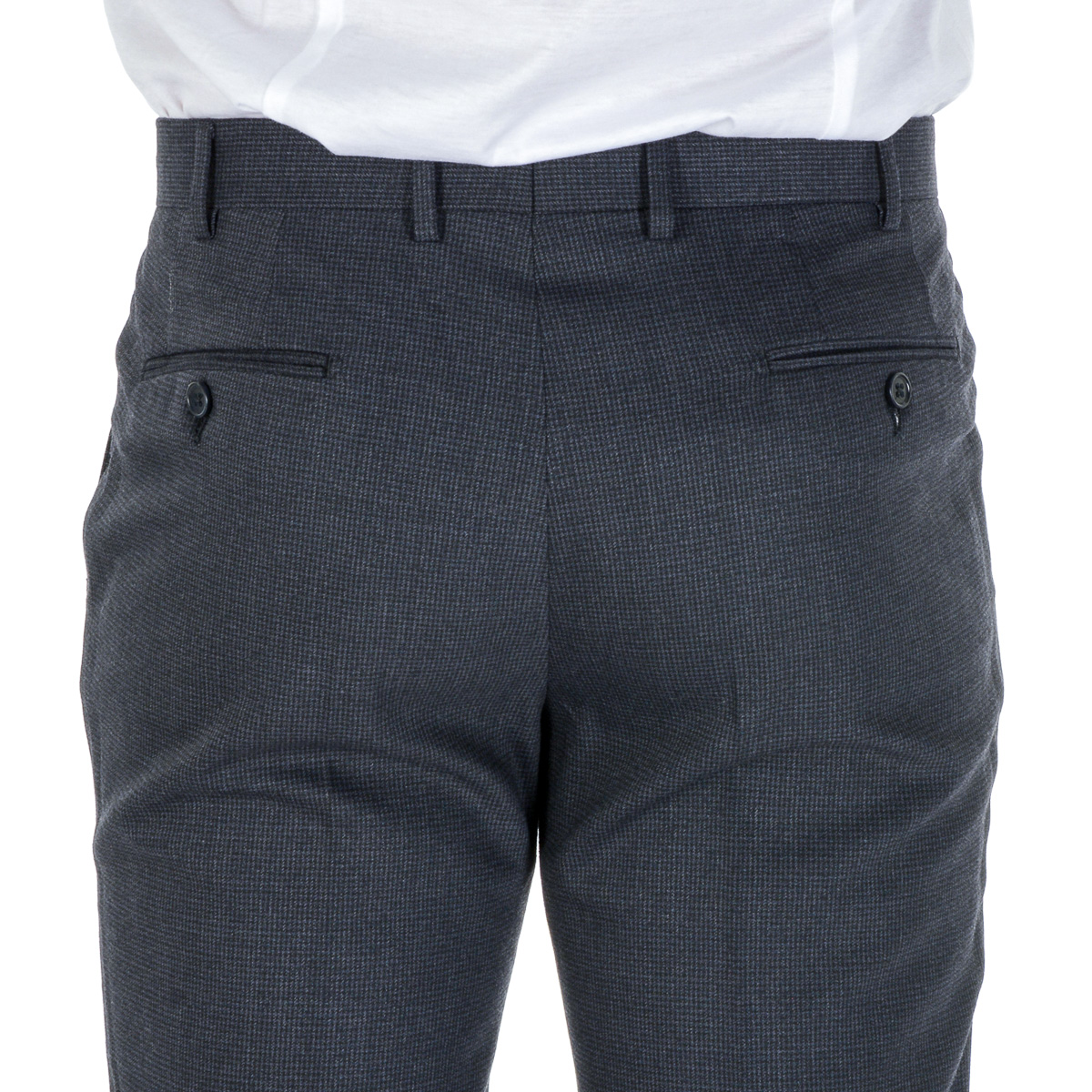 Armani Collezioni Mens Pants Dark Blue