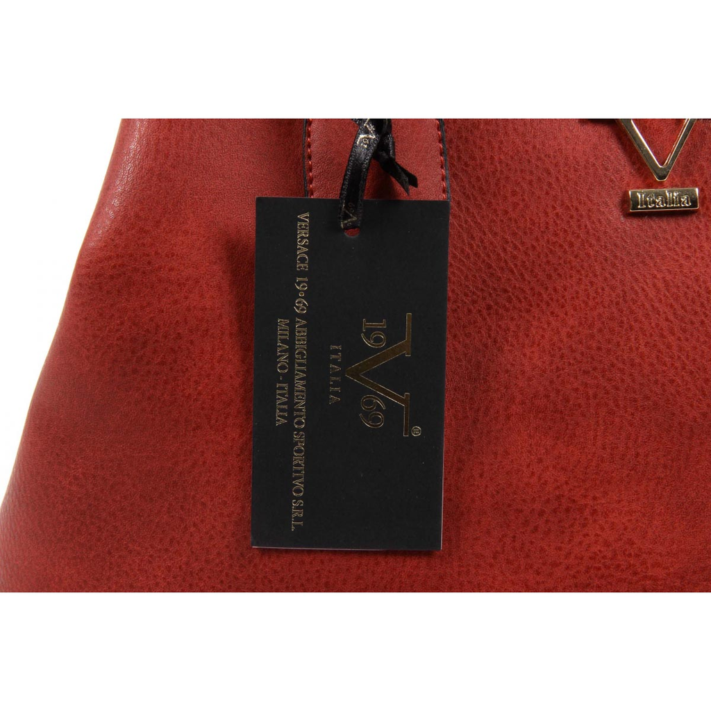 Bolso de mano para mujer V 1969 Italia VE04 ROJO