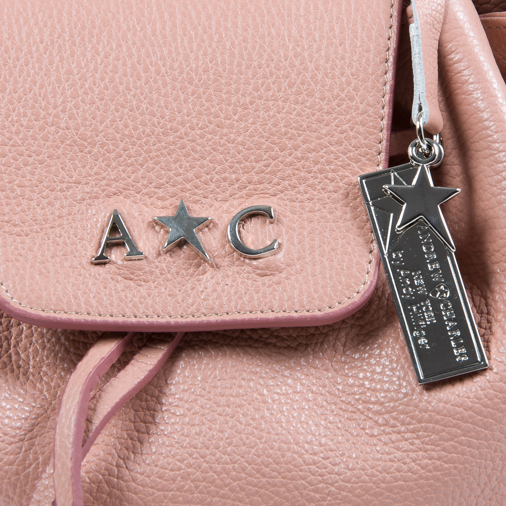 Bolso de mano para mujer Andrew Charles rosa KYLE