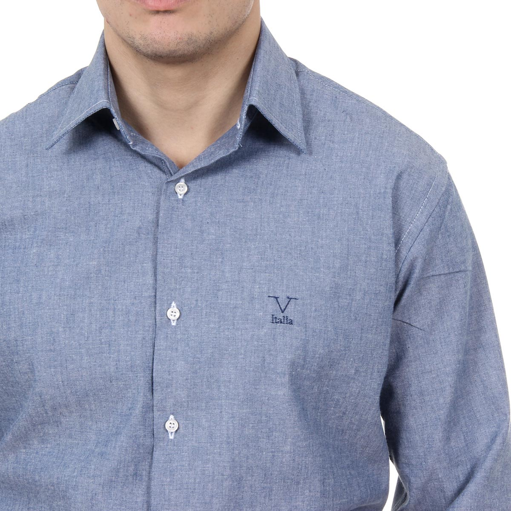Camisa de cuello clásico para hombre V 1969 Italia 377 VAR. 508