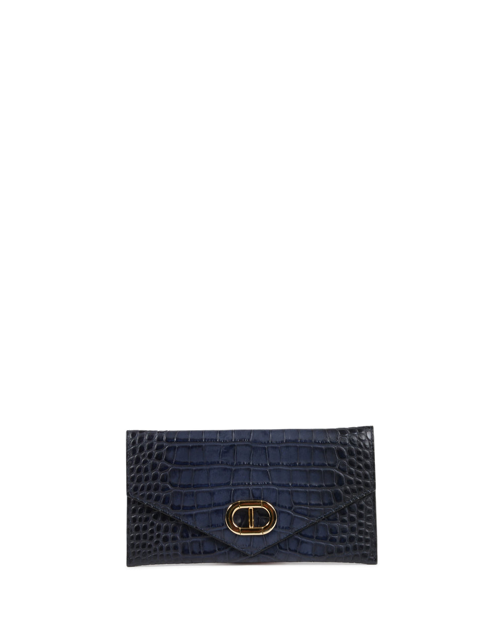 Clutch tipo sobre Cocco azul marino