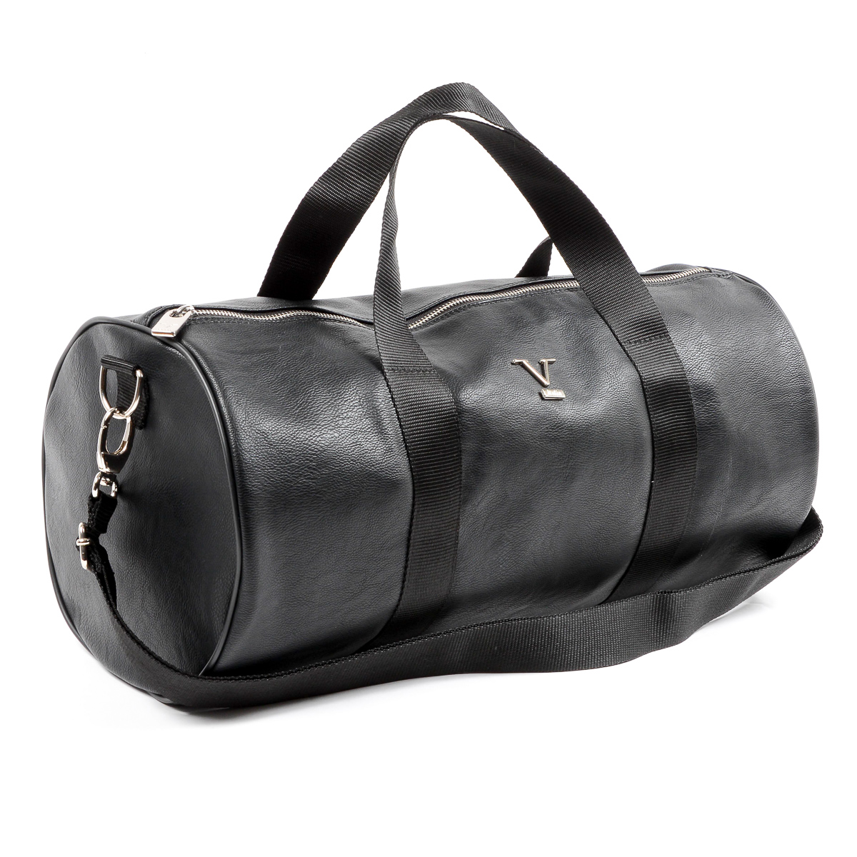 Bolso deportivo V 1969 Italia para hombre, color negro, KIEV