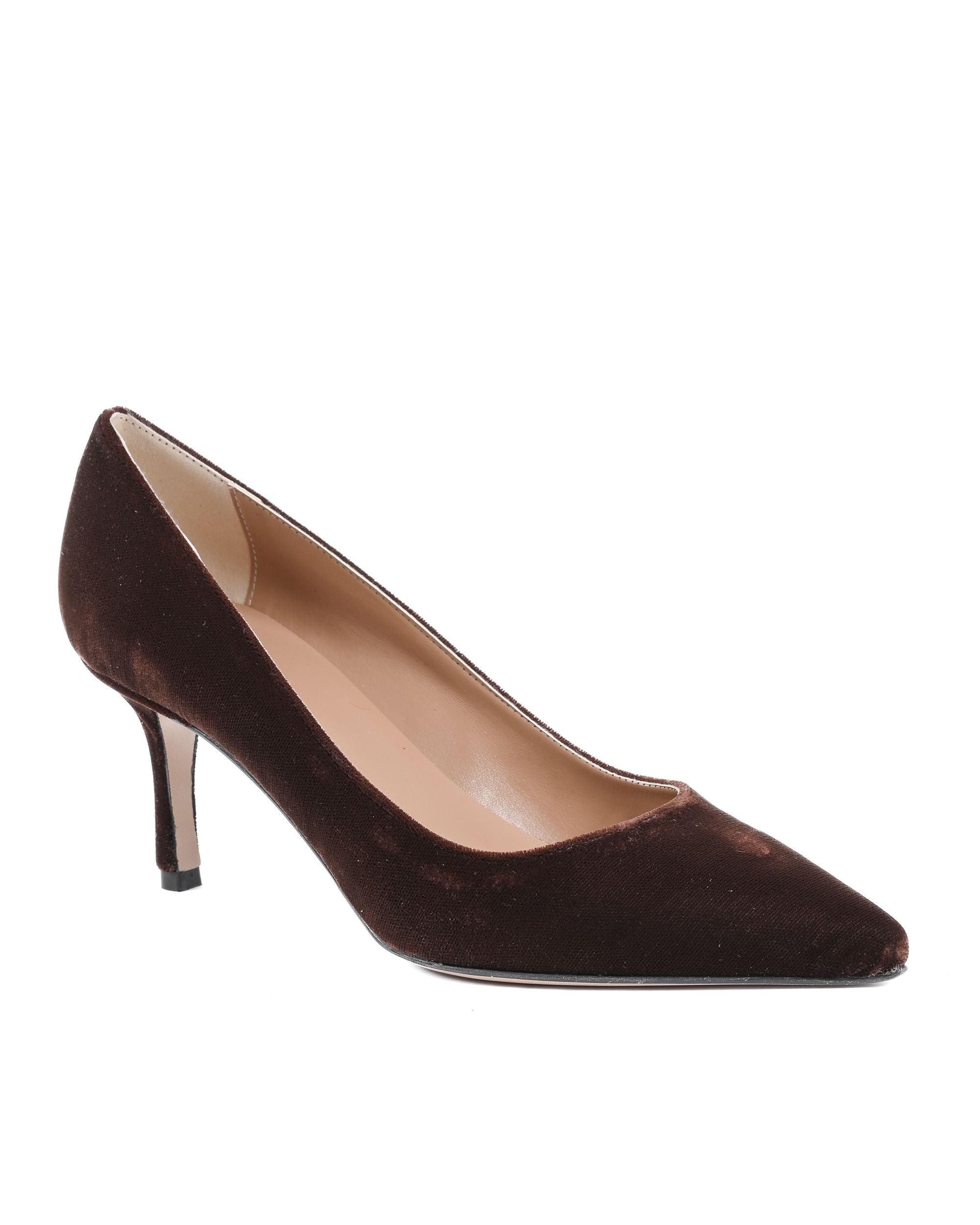 19V69 Italia Zapatos de salón para mujer marrón oscuro INES65 VELLUTO T.MORO