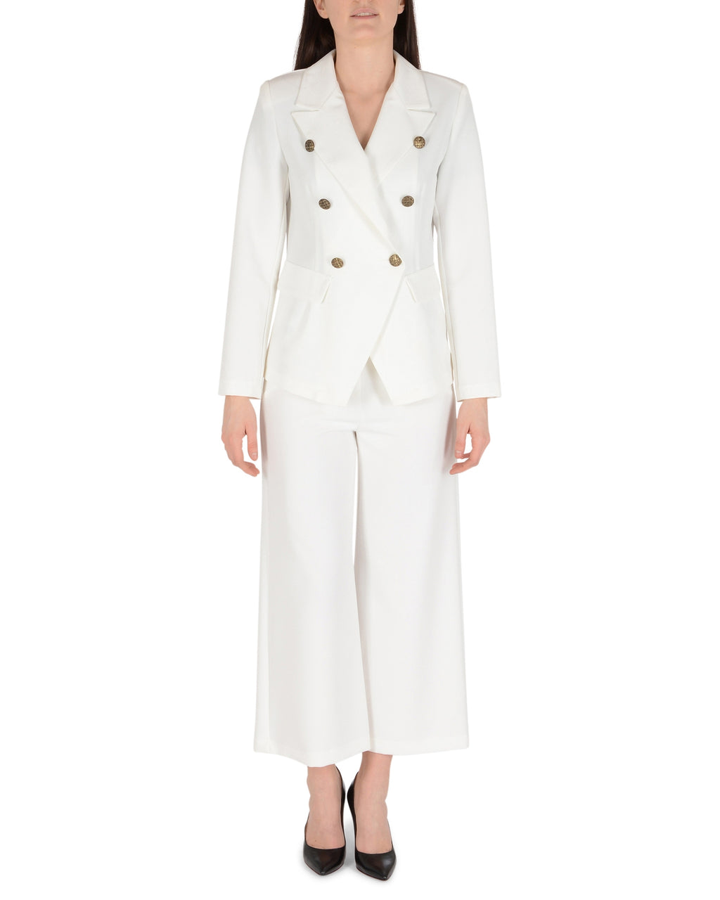 19V69 Italia Woman Jacket White GIACCA MARA BIANCO