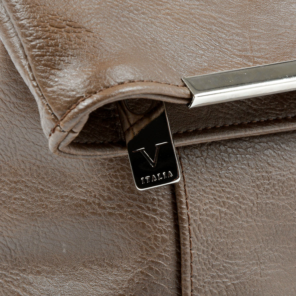 V 1969 Italia Womens Handbag Taupe STEFANY