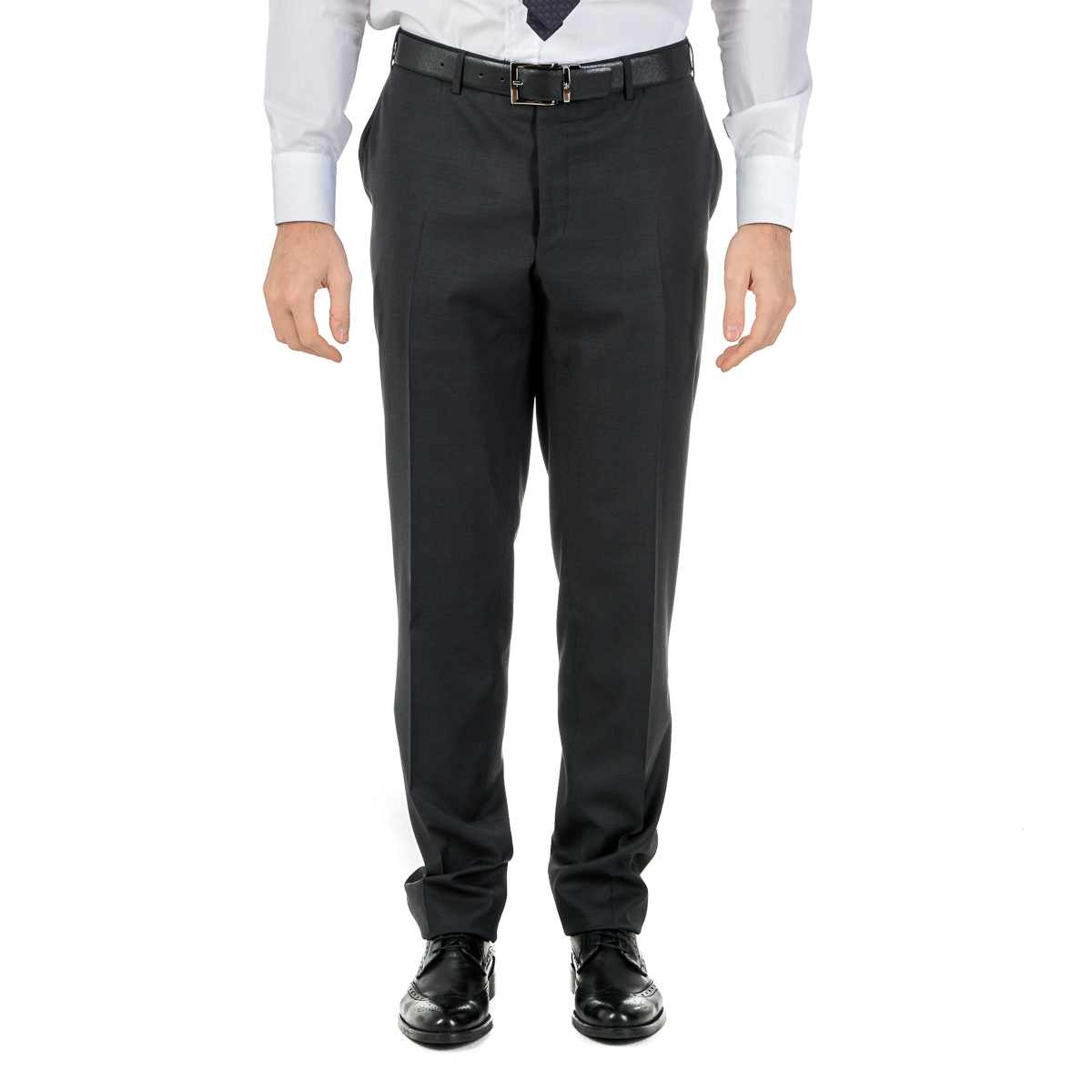 Canali Mens Suit Long Sleeves Black