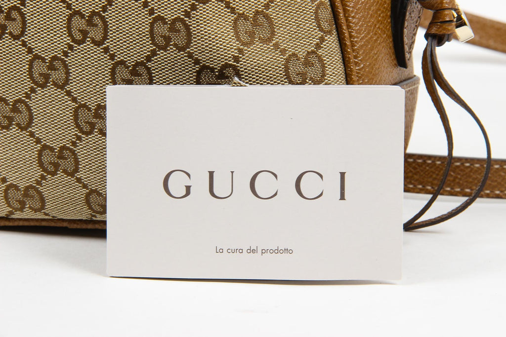 Bolso bandolera Gucci Bree Original GG Canvas Mini para mujer