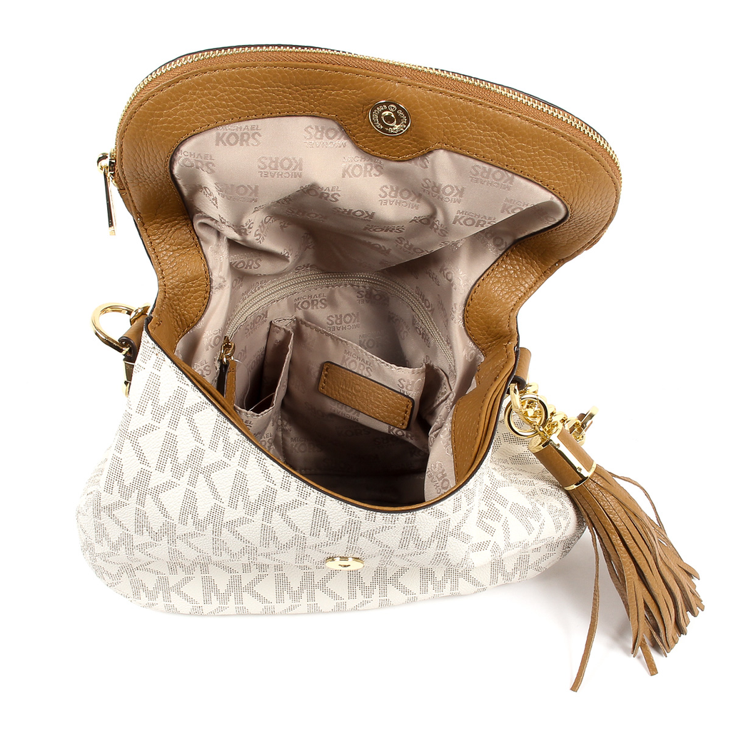 Michael Kors Womens Handbag BEDFORD 35T7GBFL2B VANILLA ACRN