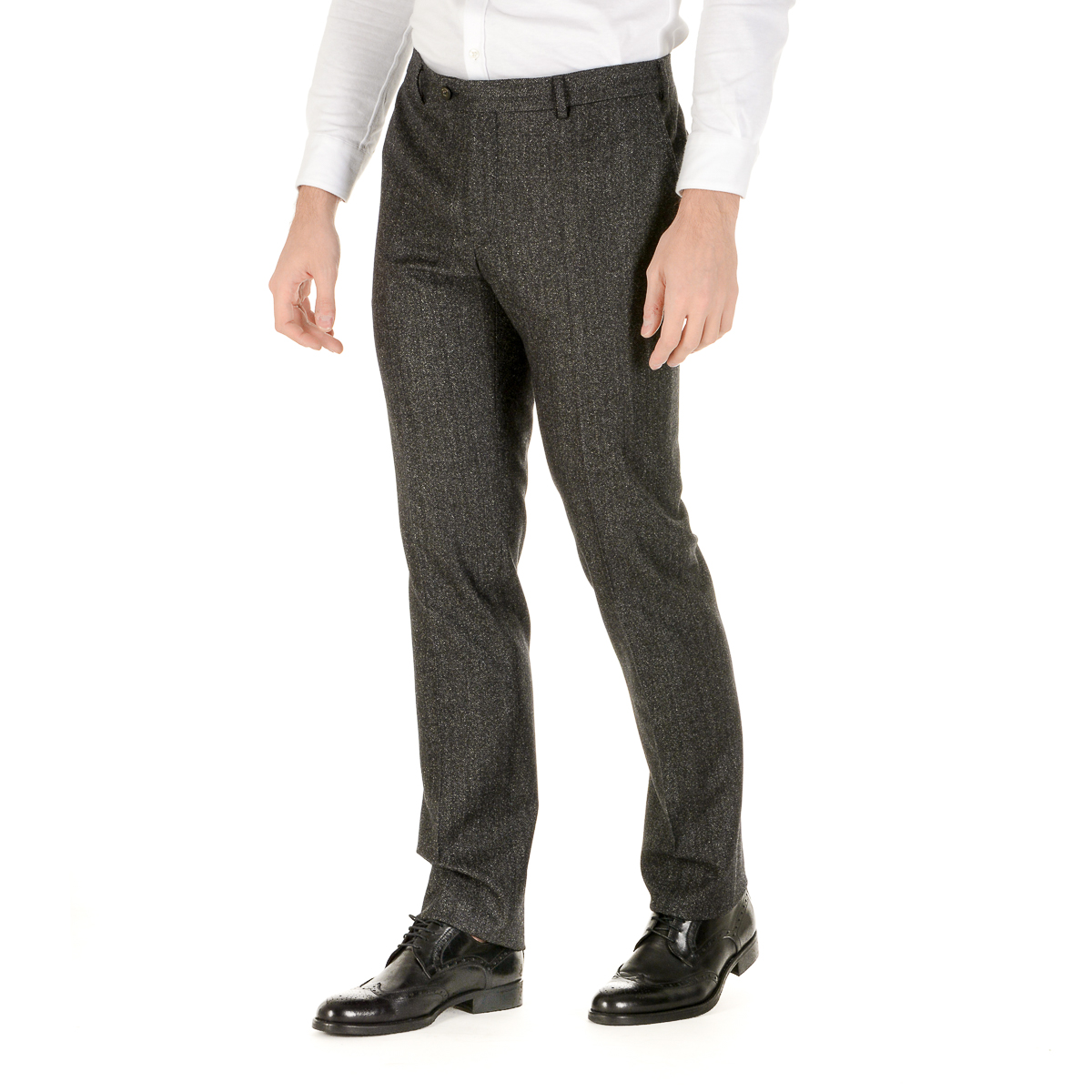 Pantalones Pal Zileri para hombre gris oscuro