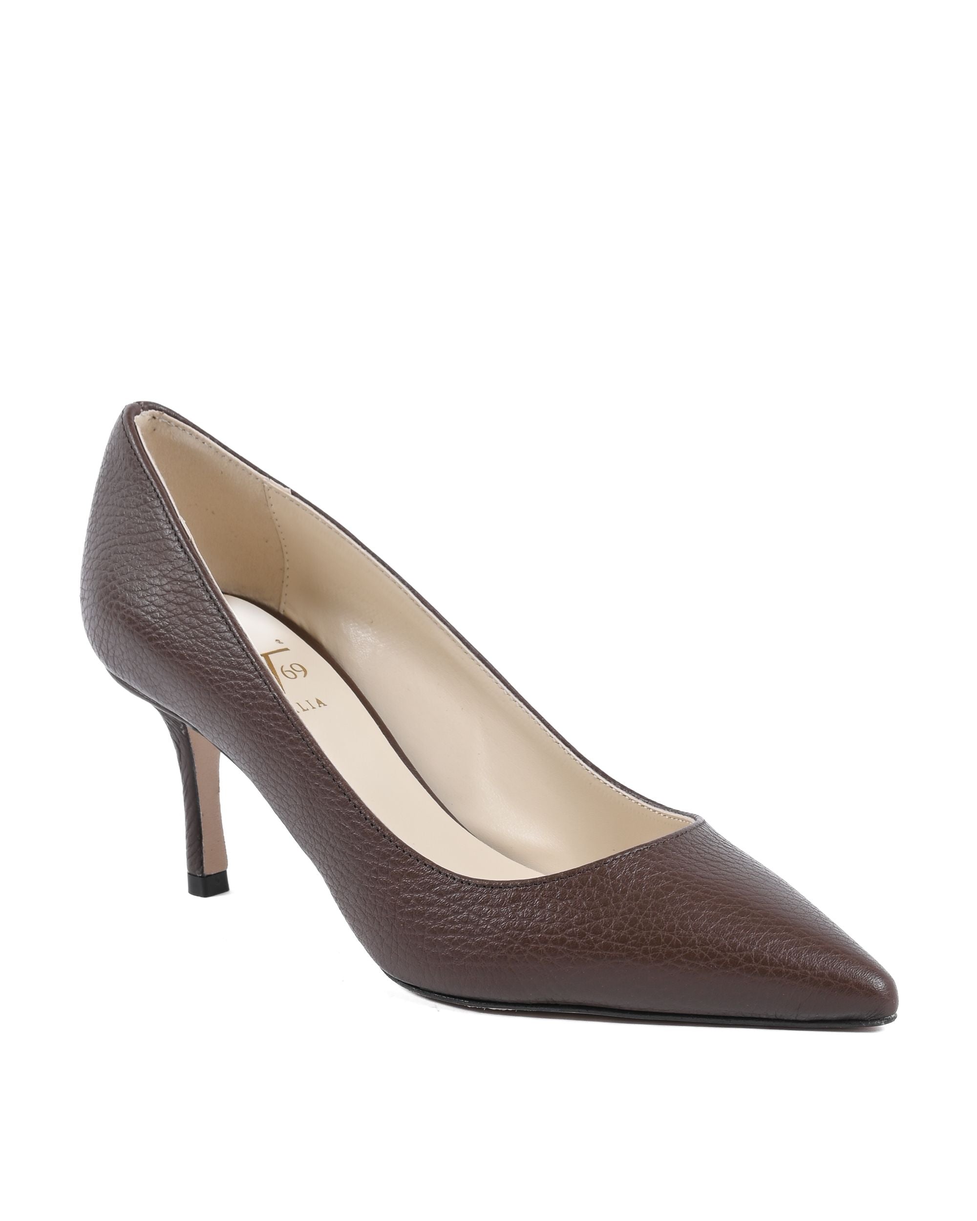 19V69 Italia Zapatos de salón para mujer marrón oscuro INES65 BOTTOLATO MARRONE