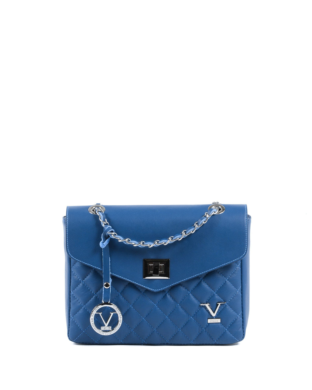 V Italia Womens Handbag Bluette V024-S SAUVAGE BLUETTE