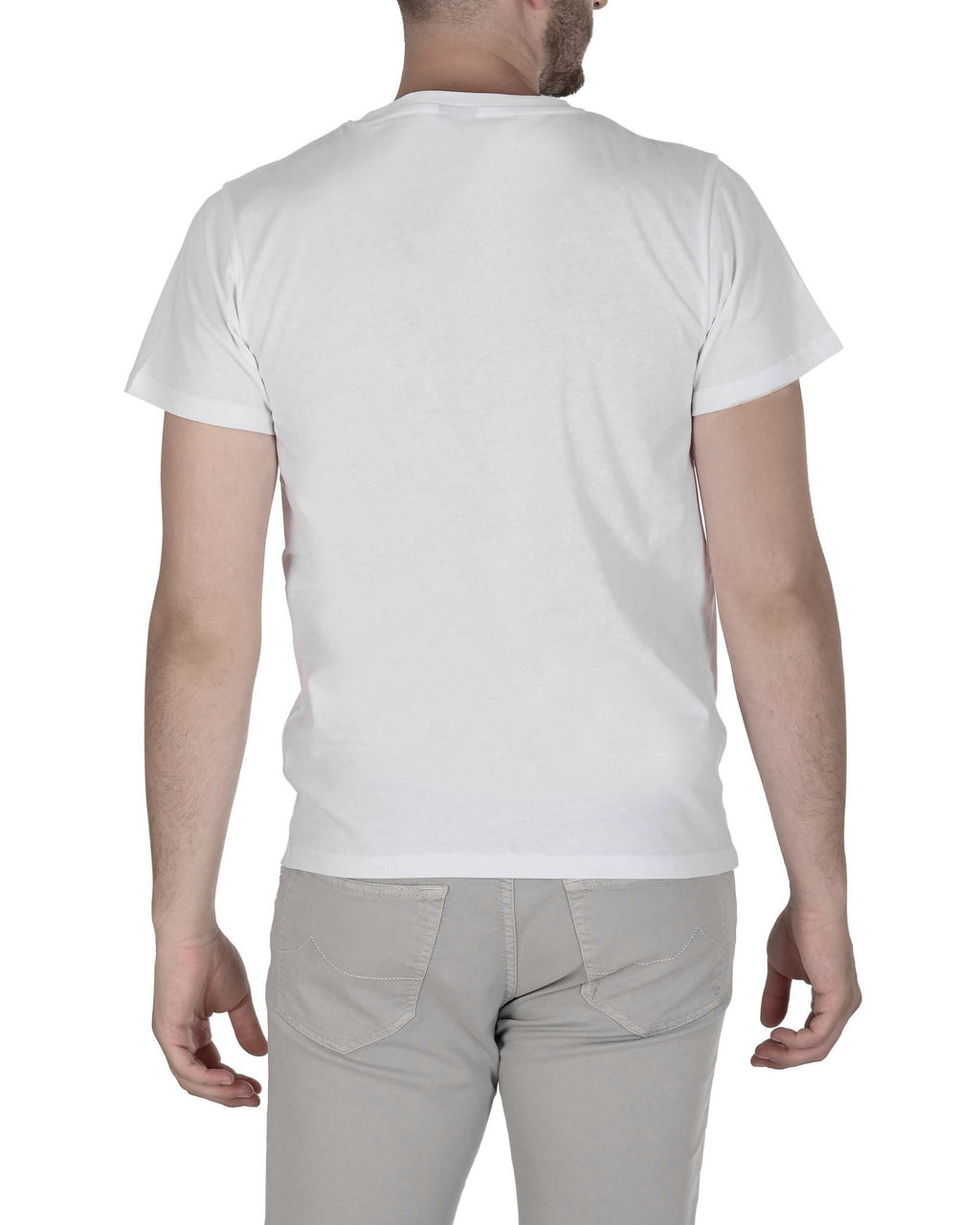 19V69 Italia Mens T-Shirt VSC1MTS03 WHITE
