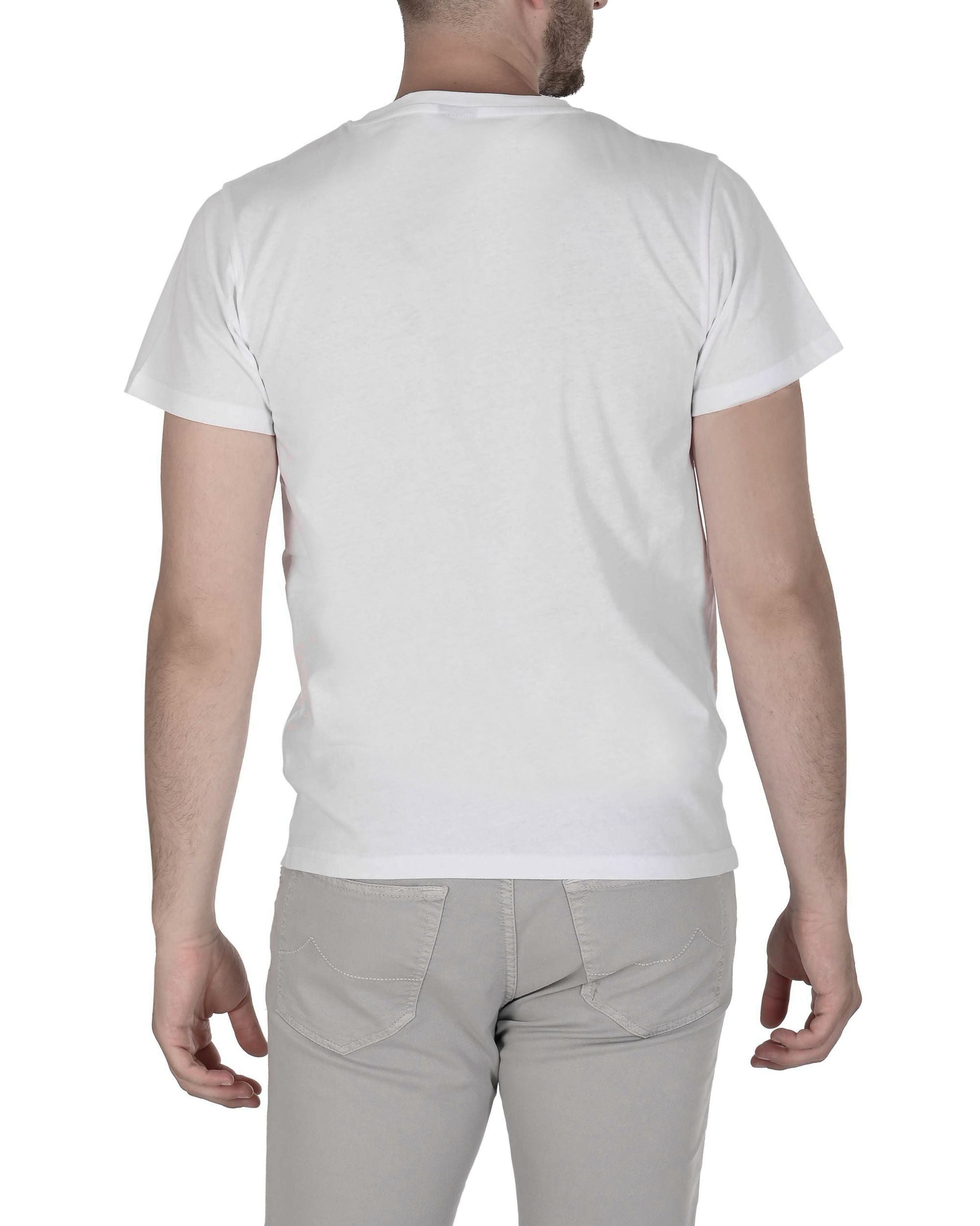 19V69 Italia Mens T-Shirt VSC1MTS03 WHITE
